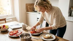 Engels ontbijt op een nieuwe manier: minder vet, meer groenten.