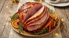 Hoe maak je sappige ham als een echte chef-kok