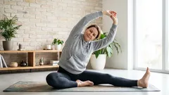 Een eenvoudige stretch voor elke dag: 5 minuten voor benen en billen